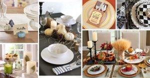 Thanksgiving Table Decorations