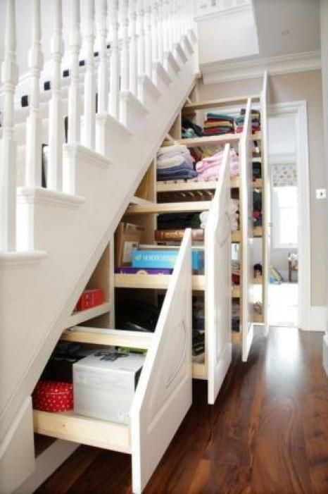 under stairs storage