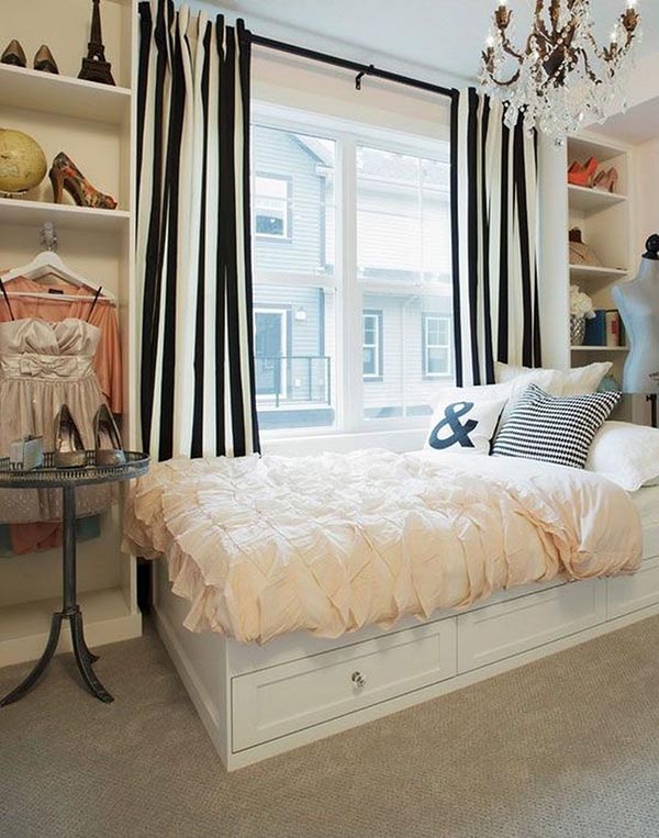 Chic teenage girl bedroom idea #teengirlbedroom #girlbedroom #teenbedroom #bedroom #homedecor #decorhomeideas