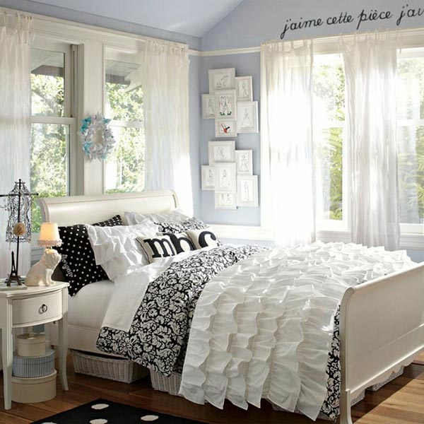 Plisse themed teenage bedroom #teengirlbedroom #girlbedroom #teenbedroom #bedroom #homedecor #decorhomeideas