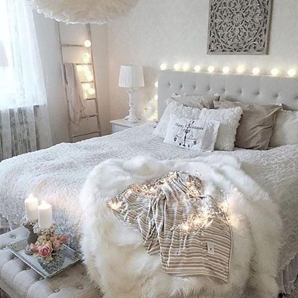 Shabby chic teenage girl bedroom #teengirlbedroom #girlbedroom #teenbedroom #bedroom #homedecor #decorhomeideas