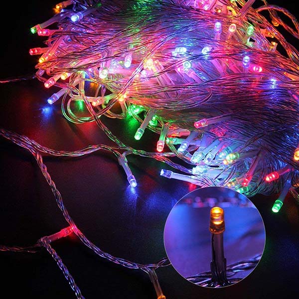 LED Christmas Lights On A String #led #lights #Christmaslights #decorhomeideas
