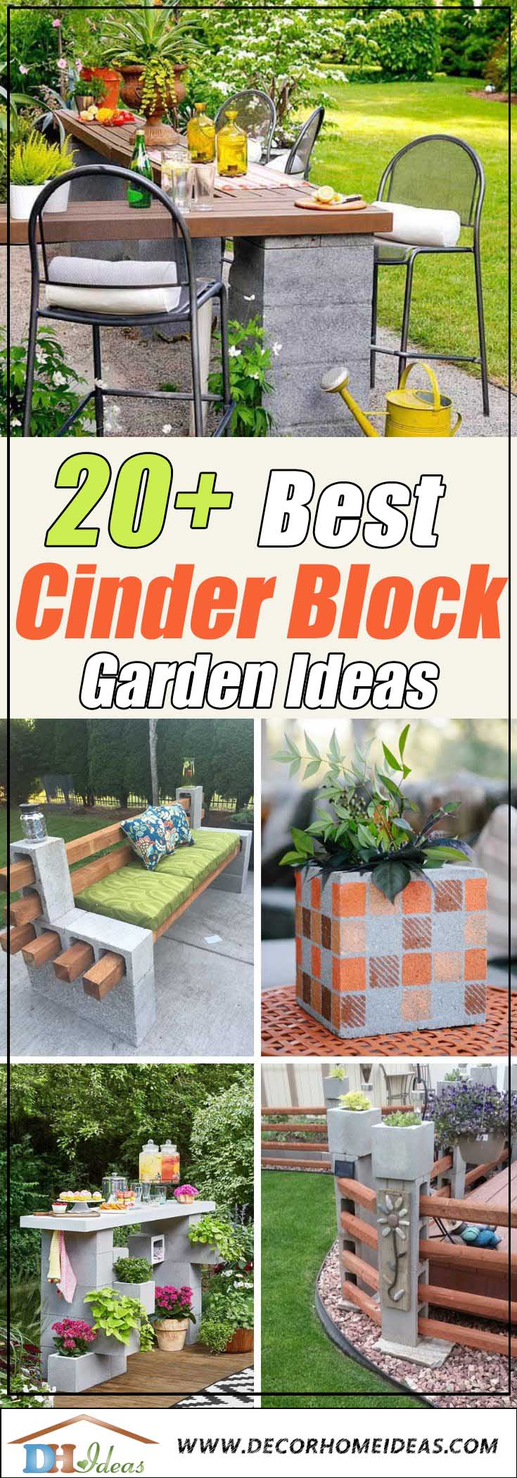 Best Cinder Block Garden Ideas #cinderblock #garden #decorhomeideas