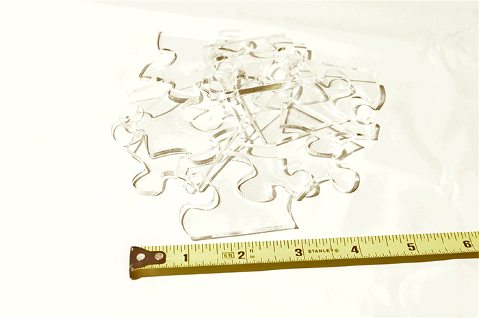 Difficult Clear Jigsaw Puzzle