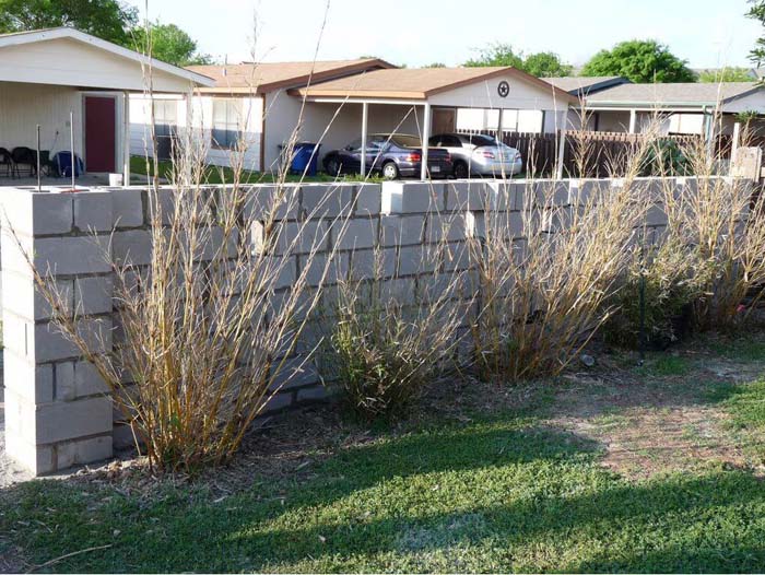 DIY Reinforced Concrete Block Wall #farmhouse #summer #decor #decorhomeideas