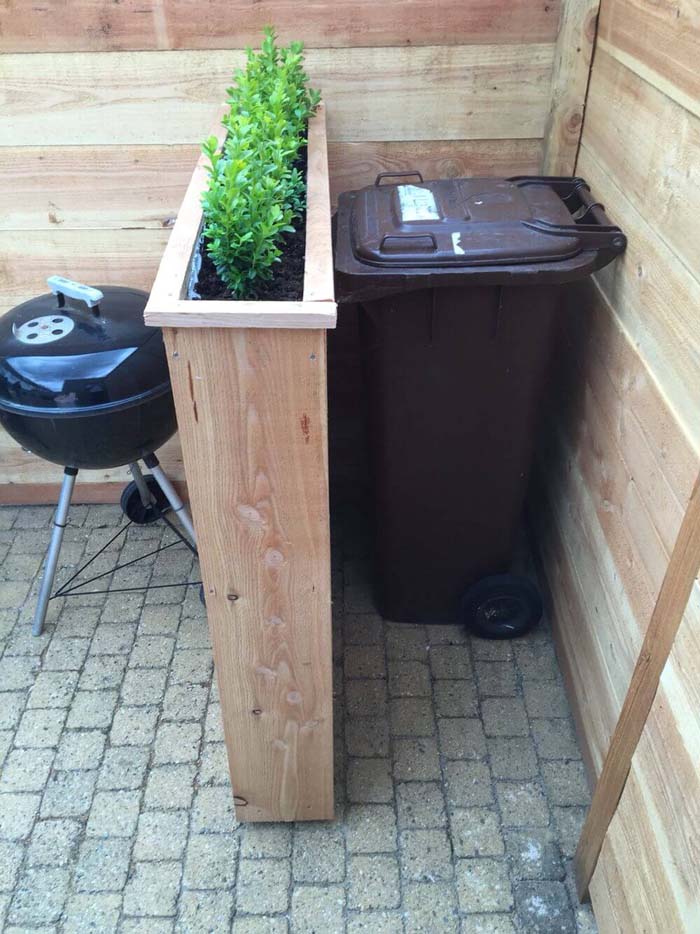 Wooden Planter for Small Spaces #diy #planter #garden #decorhomeideas