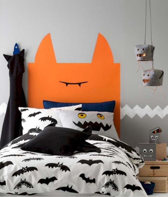 Halloween Kids Bedroom Decor #halloween #kidsroom #nursery #decorhomeideas