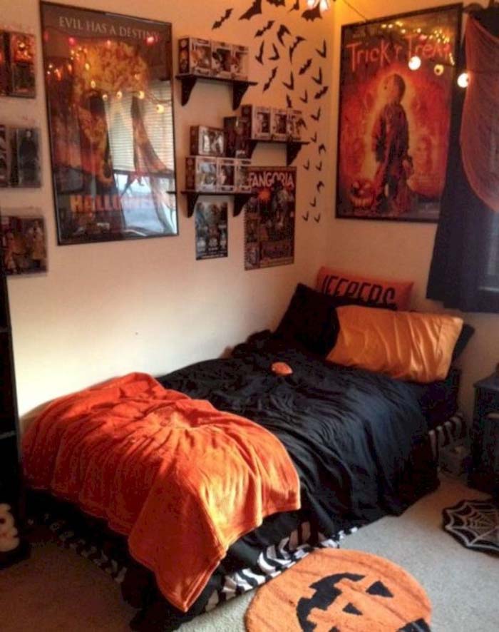 Halloween Themed Kids Room #halloween #kidsroom #nursery #decorhomeideas