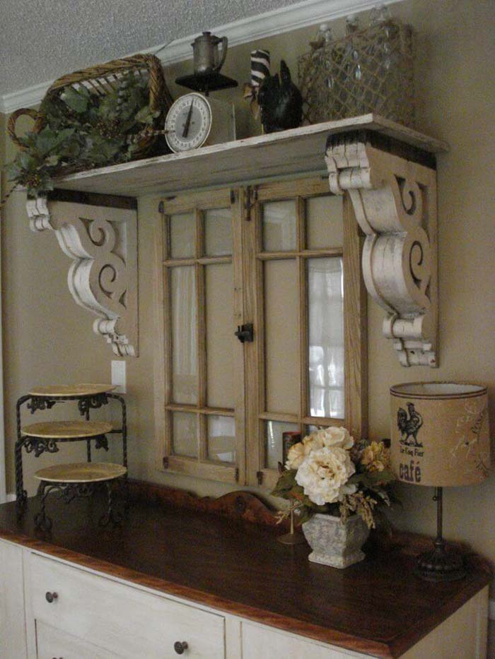 A Little Bit of This and That #corbel #decoration #decorhomeideas