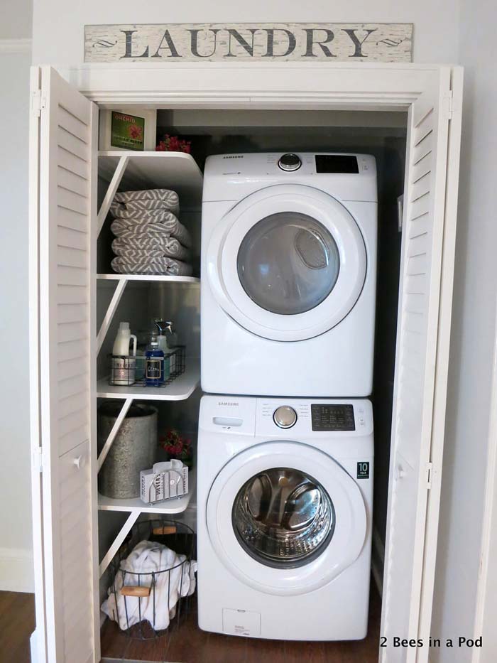 Proof You Have Laundry Room #laundryroom #small #design #decorhomeideas