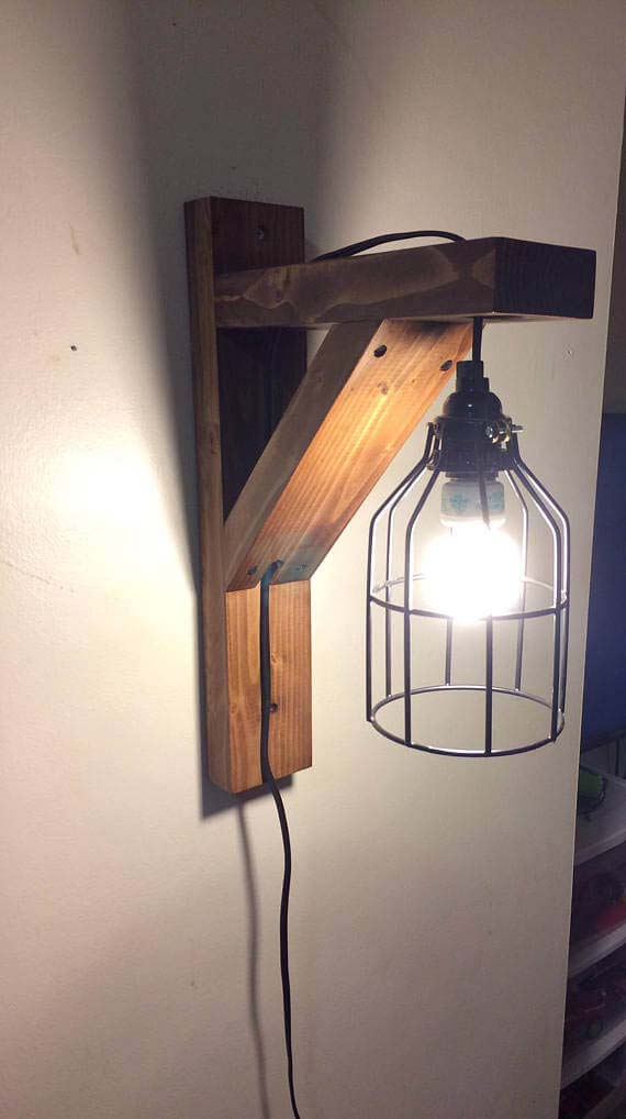 Simple Mission Style Industrial Lighting #corbel #decoration #decorhomeideas