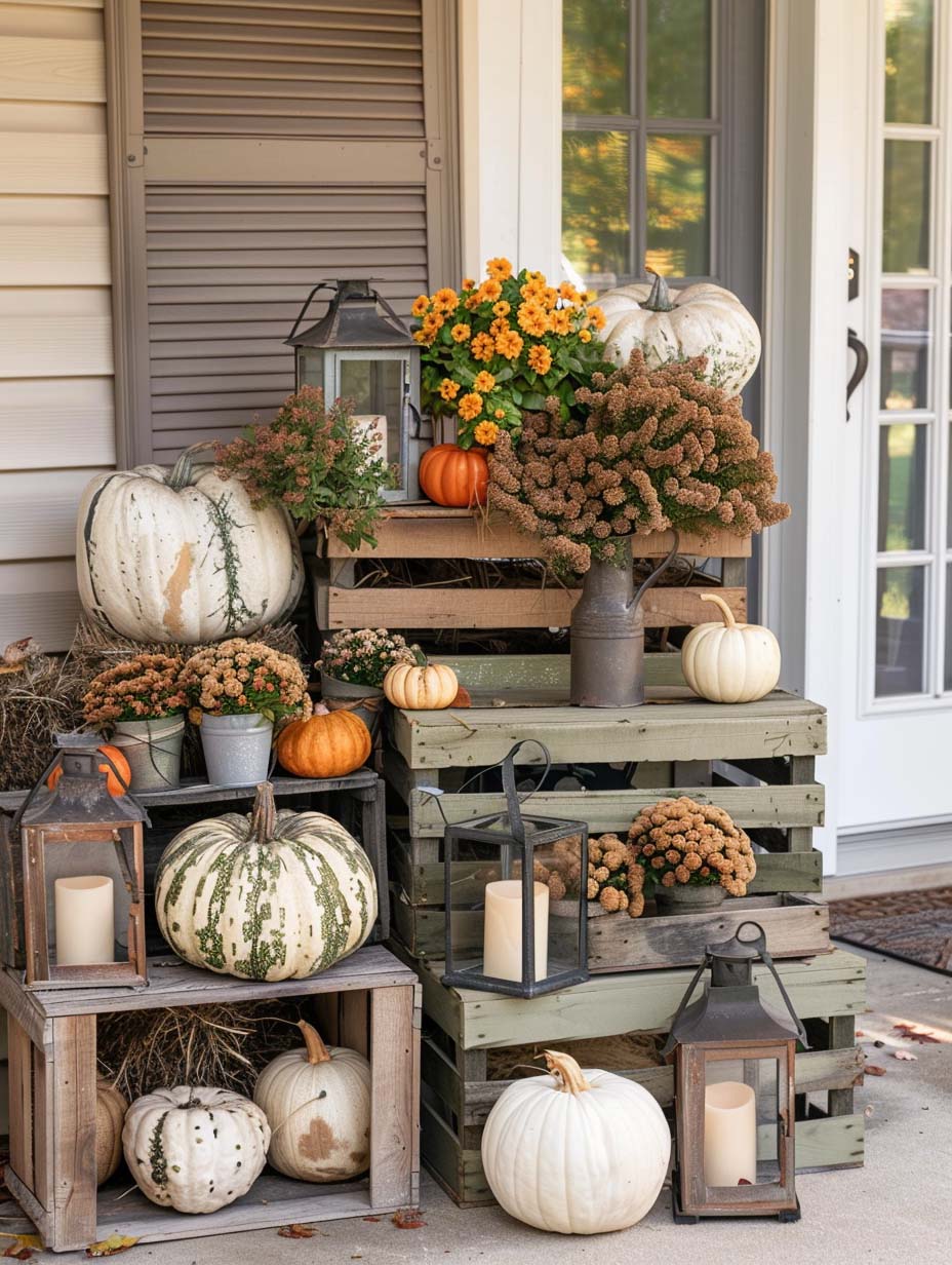farmhouse fall decorating ideas 1