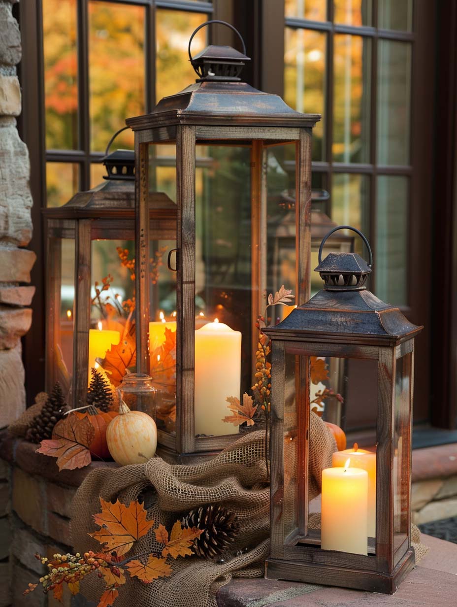 rustic fall decor ideas 1