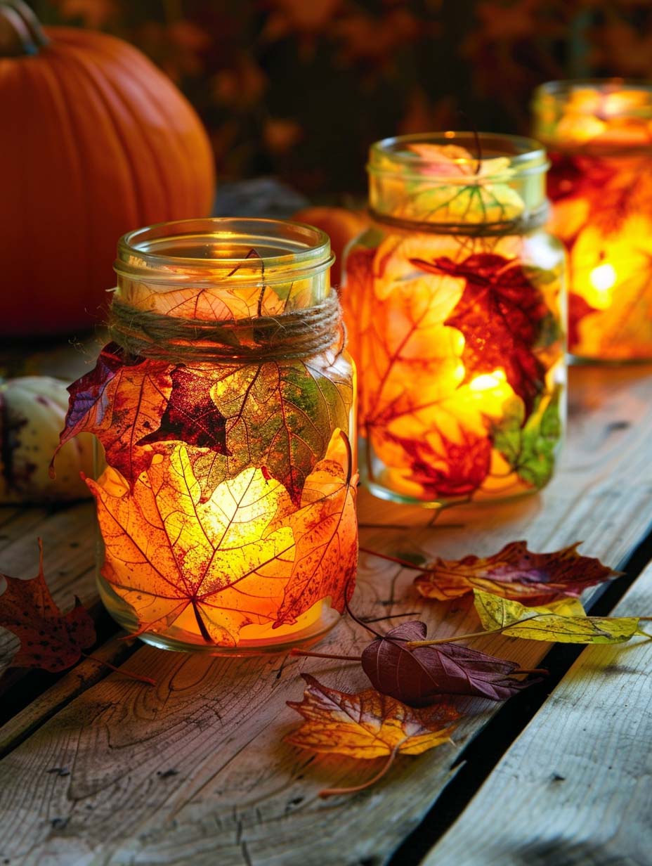 DIY Fall Leaf Crafts 1
