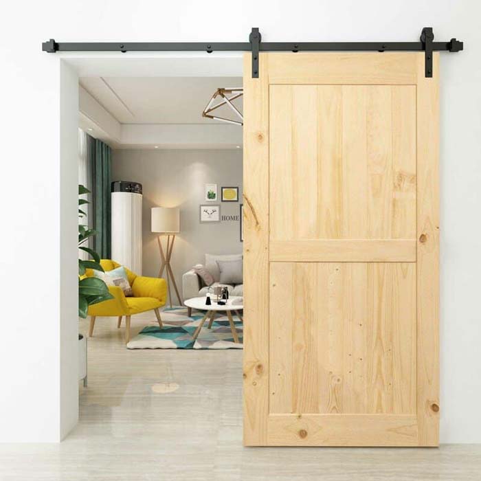 Natural Wood #barndoor #barndoorideas #decorhomeideas
