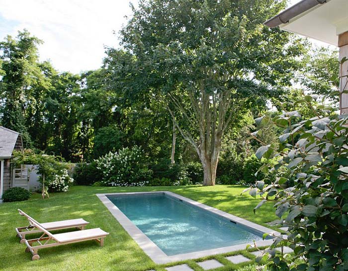 Uniform Color and Shape #abovegroundpool #landscapingideas #decorhomeideas