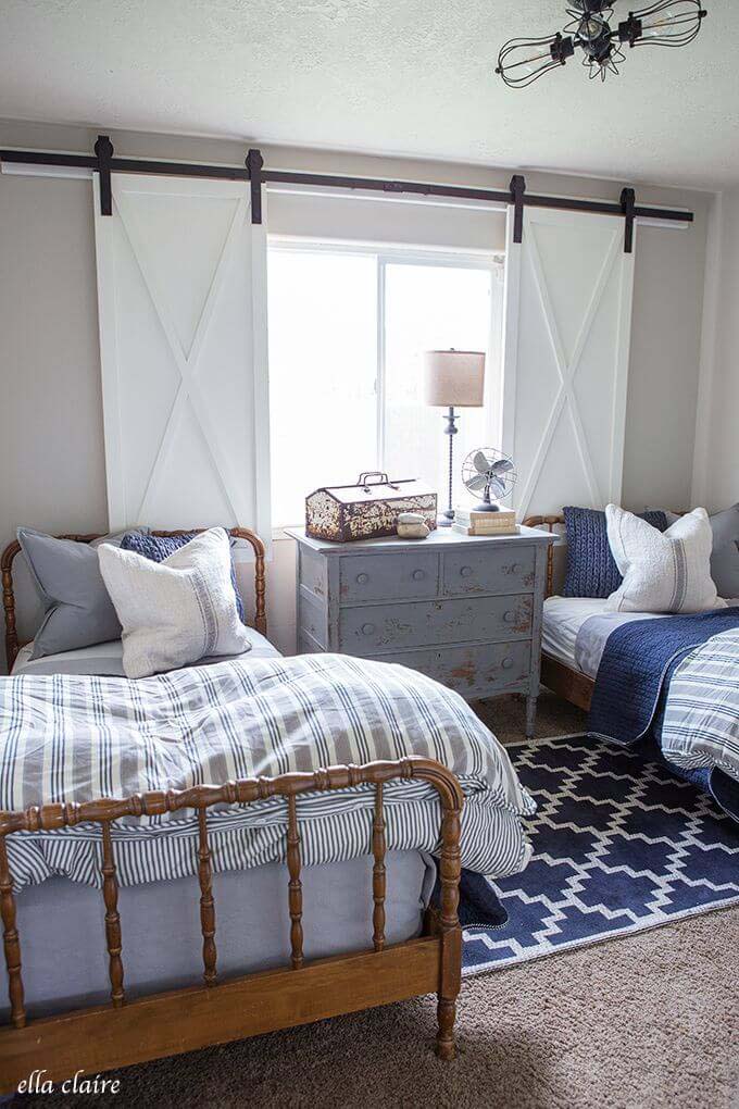 Cozy Neutral Bedroom for Teen Boys #teenageboyroom #boyroom #decorhomeideas