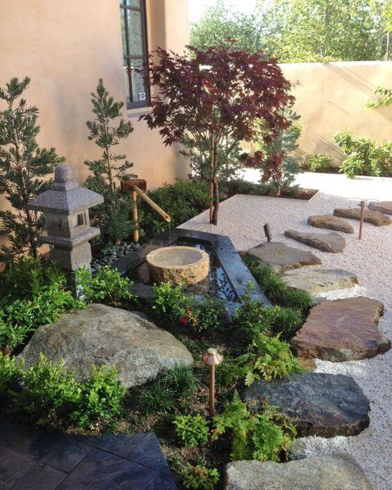 A Japanese Garden #rocks #garden #decorhomeideas