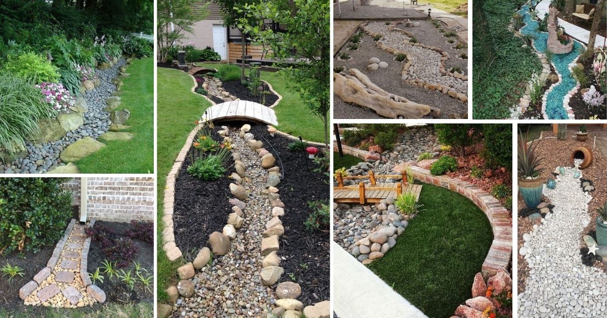 Dry River Bed Landscaping Ideas
