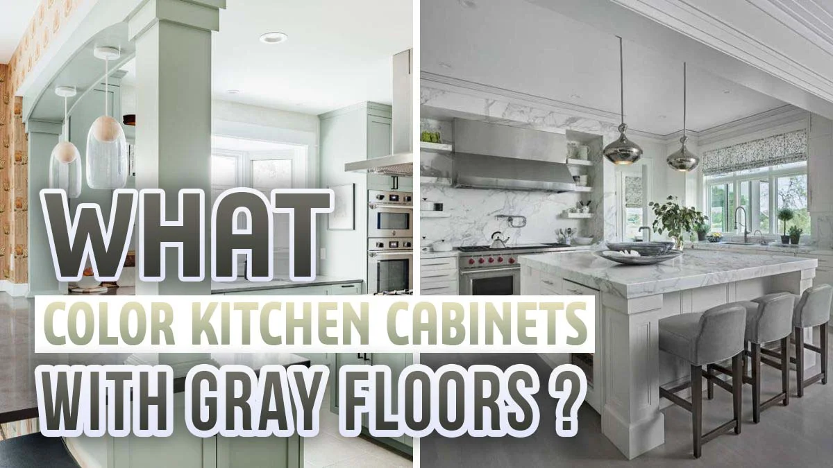 What Color Cabinets With Gray Floors. What Color Cabinets With Gray Floors Best Ideas. Wondering what is the best color for your kitchen cabinets with gray floors? We have made an amazing selection of color combos and variations for the best kitchen layout.