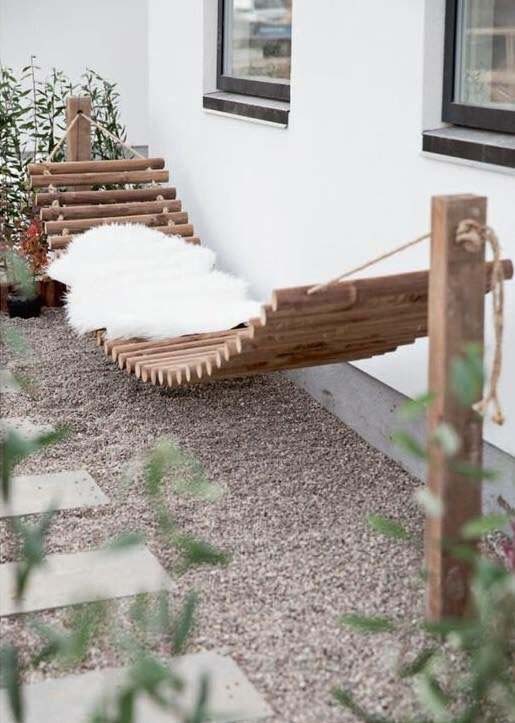 A Wooden Hammock
