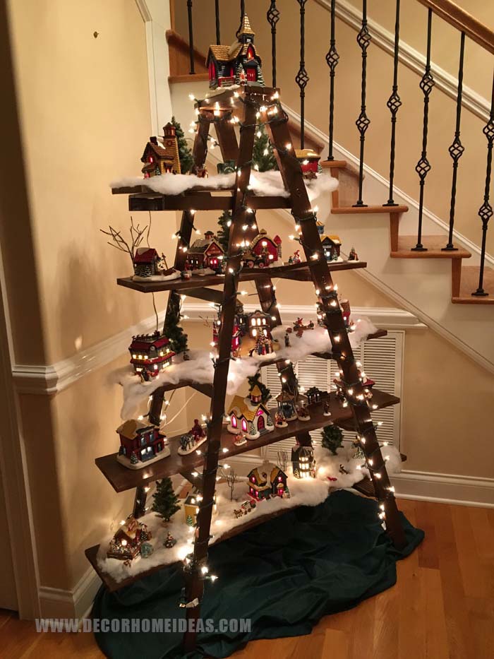 Add A Rug To The Ladder Base