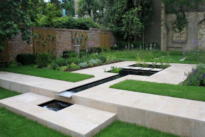 Waterfall Garden Edging