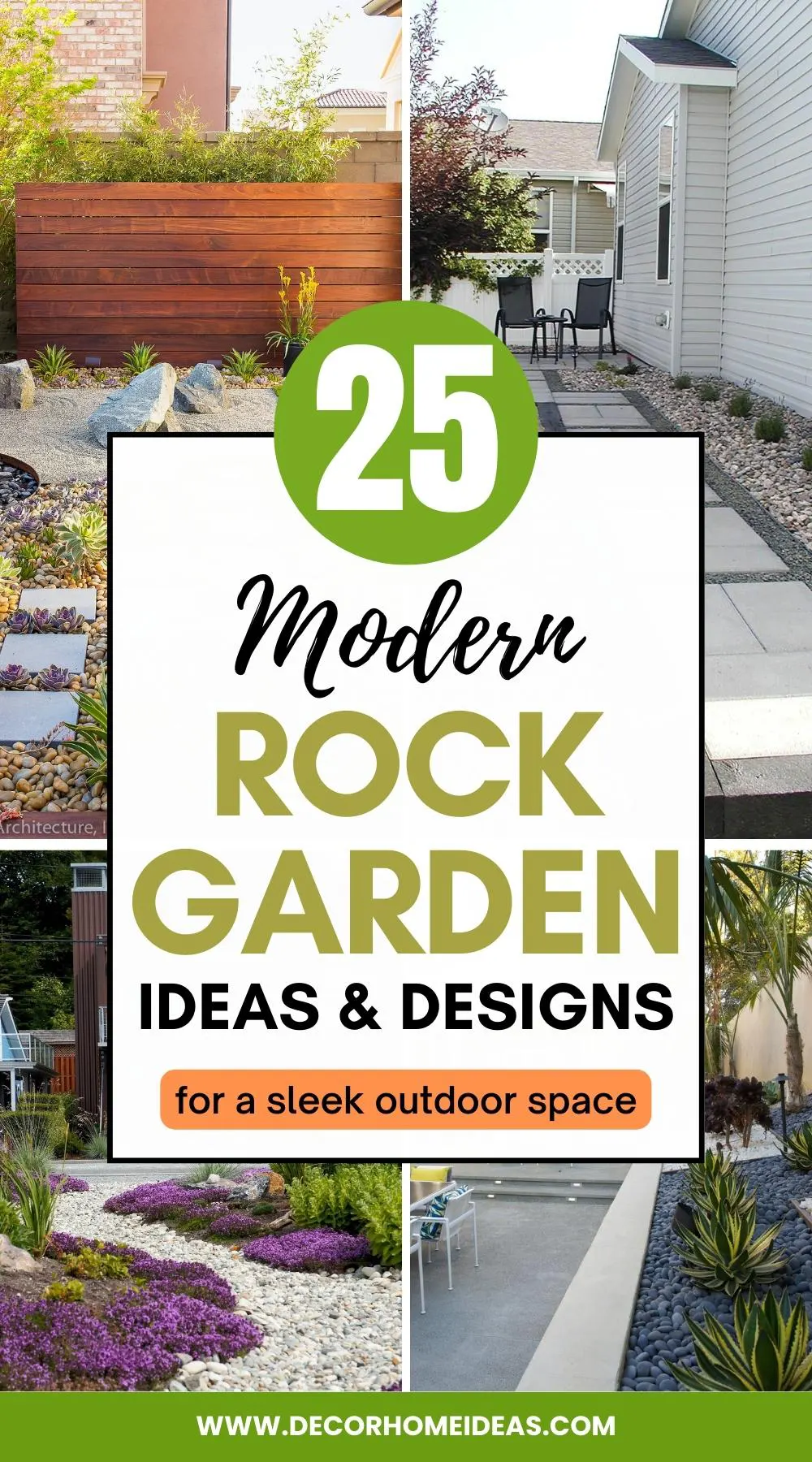 Modern rock garden ideas incorporate sleek design elements such as minimalism, geometric shapes, and contrasting textures to create an updated take on traditional rock gardens.