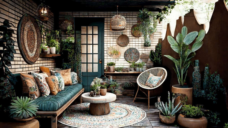Eclectic Planters