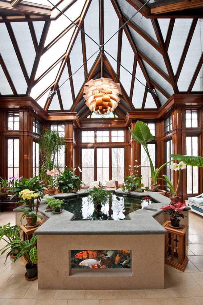 A Koi Pond Indoors