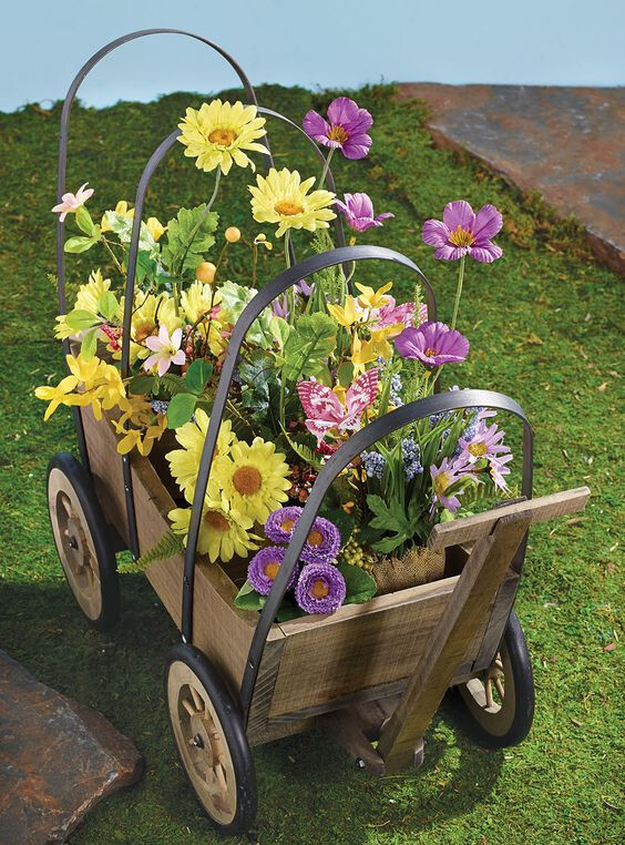 Ride The Colorful Garden Around