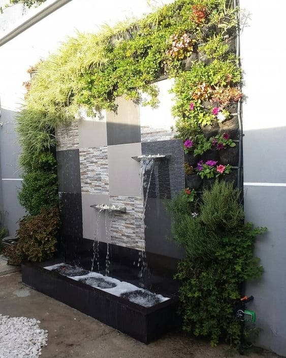 Vegetation Is Always Fresh From This Waterfall