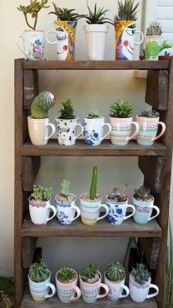 Teacup Flower Pot