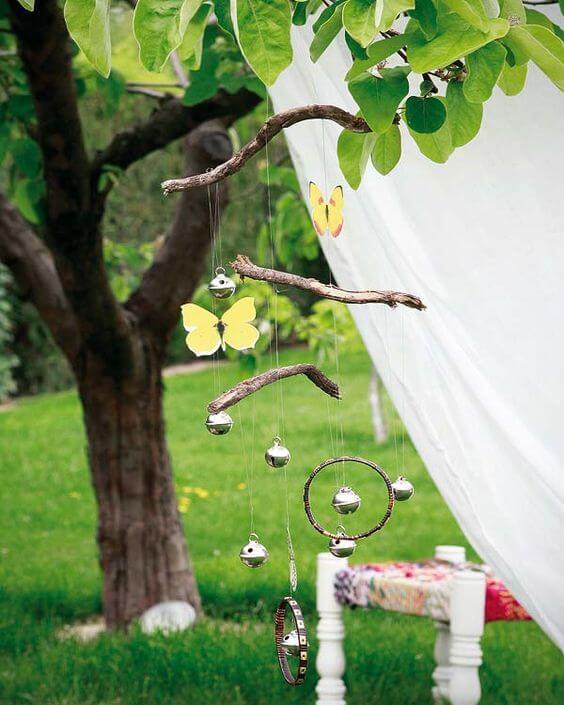 Twig Garden Wind Chime