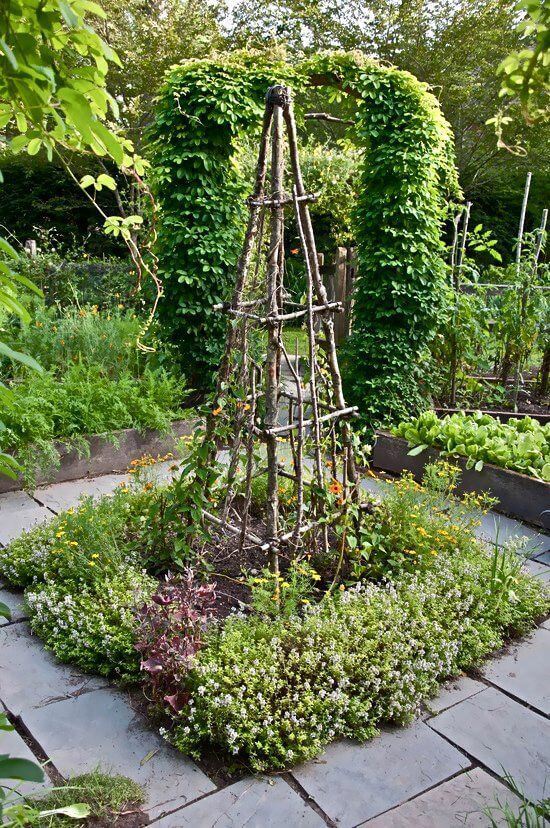 A-Shaped Twig Trellis