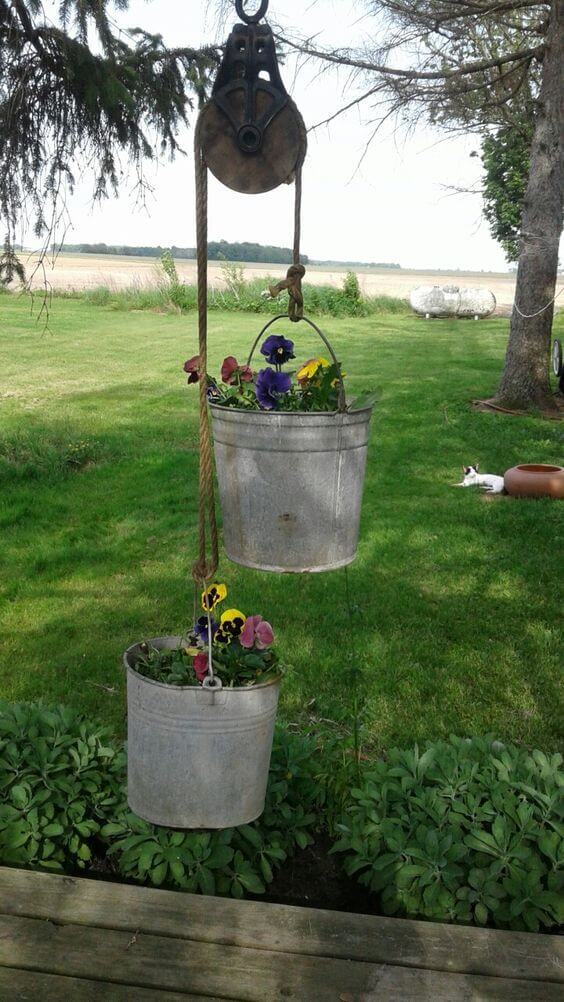 Hanging Bucket Planter