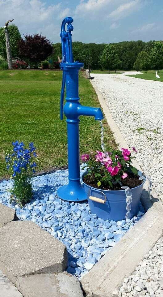 Rustic Farmhouse Water Well