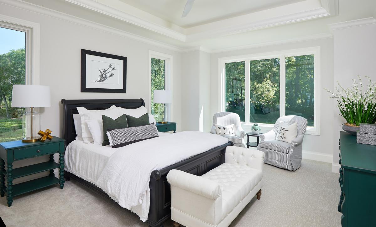 White Bedroom Color Schemes Designs