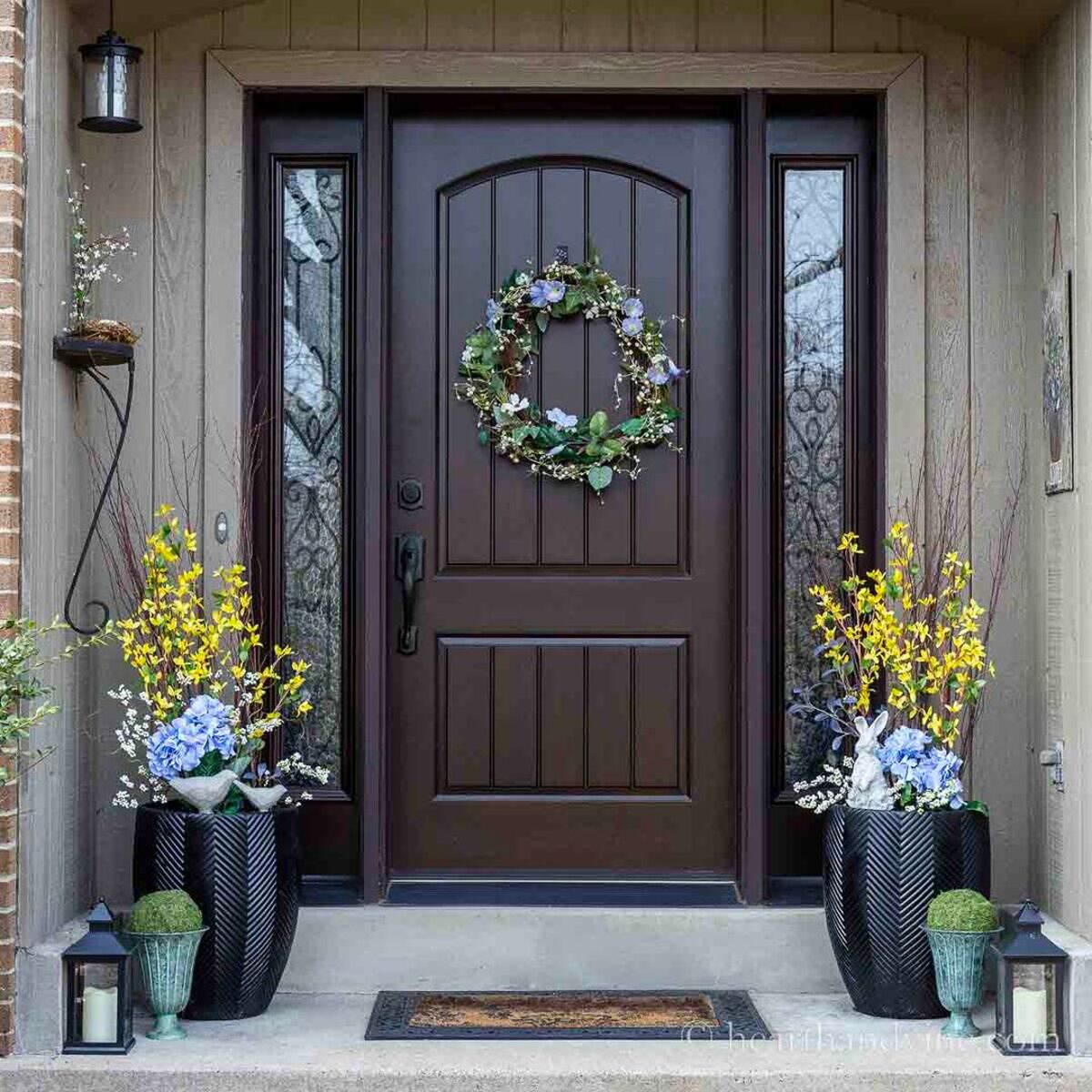 20 front porch flower pots 13