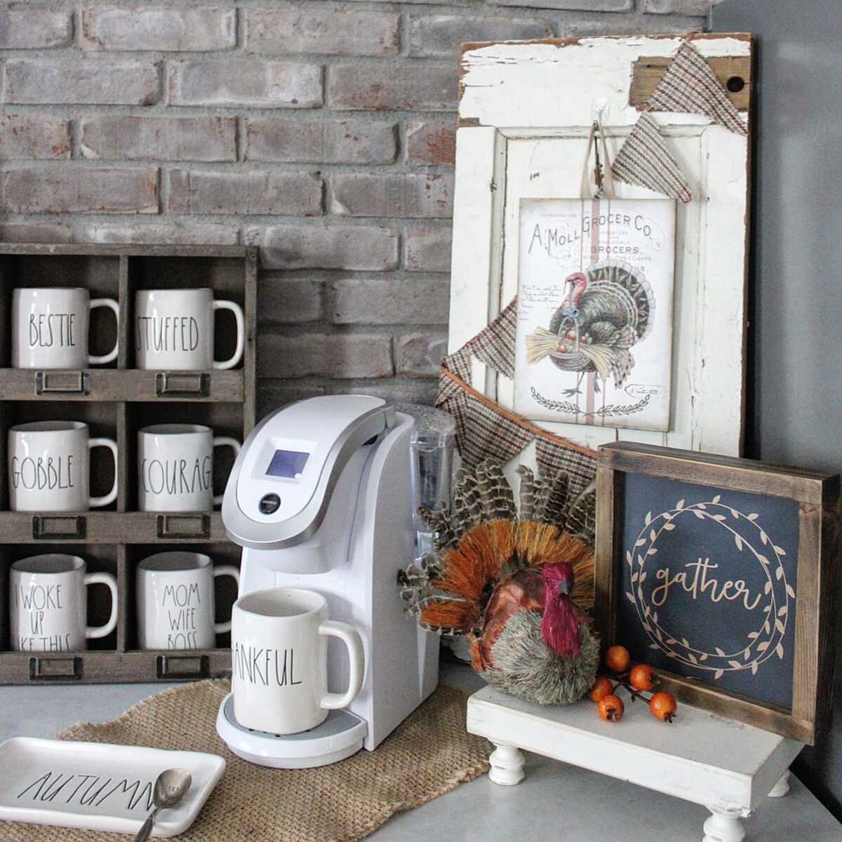 28 coffee station decor 16