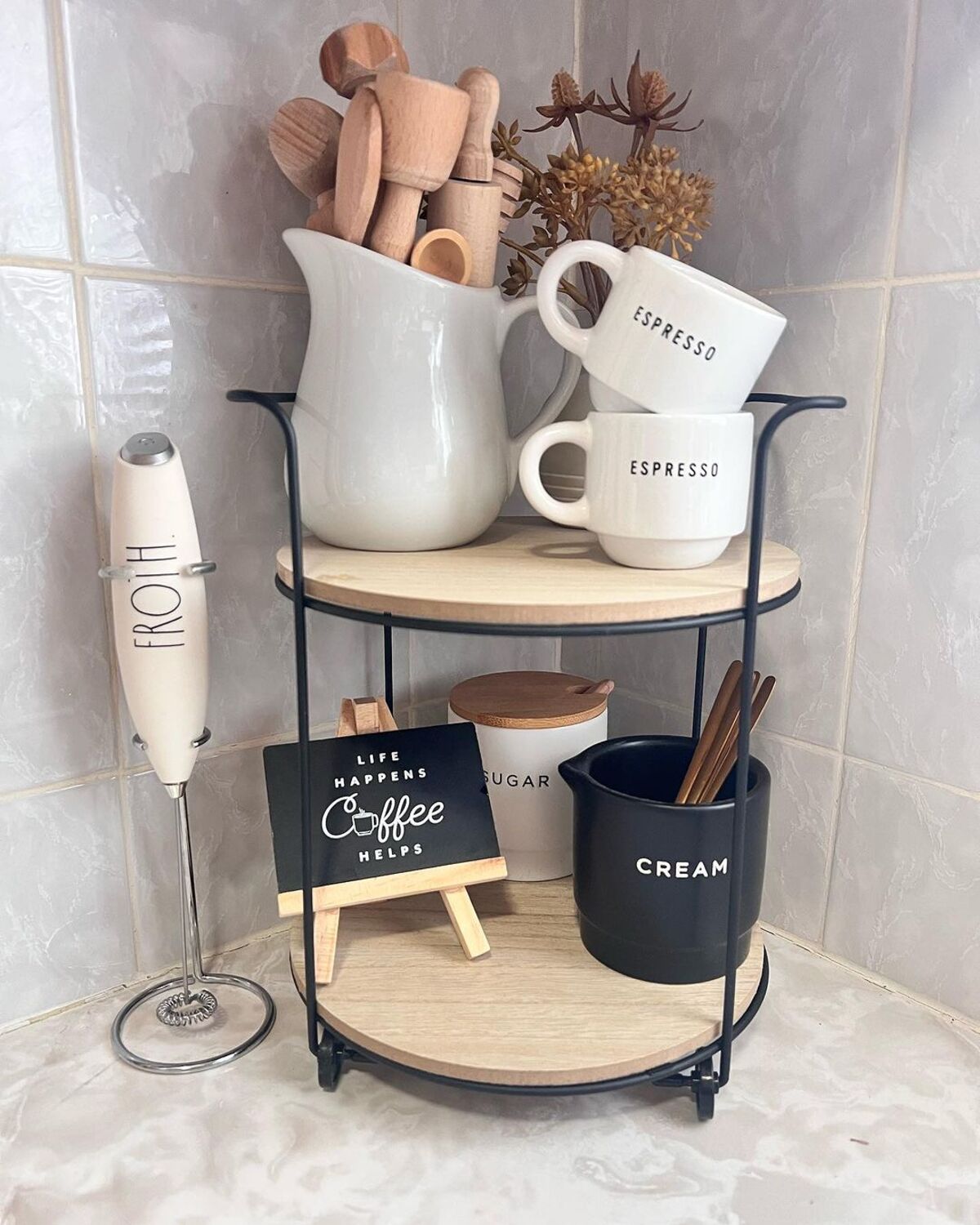 28 coffee station decor 3