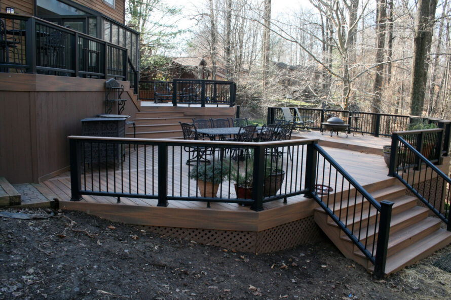 13 two level deck ideas 12