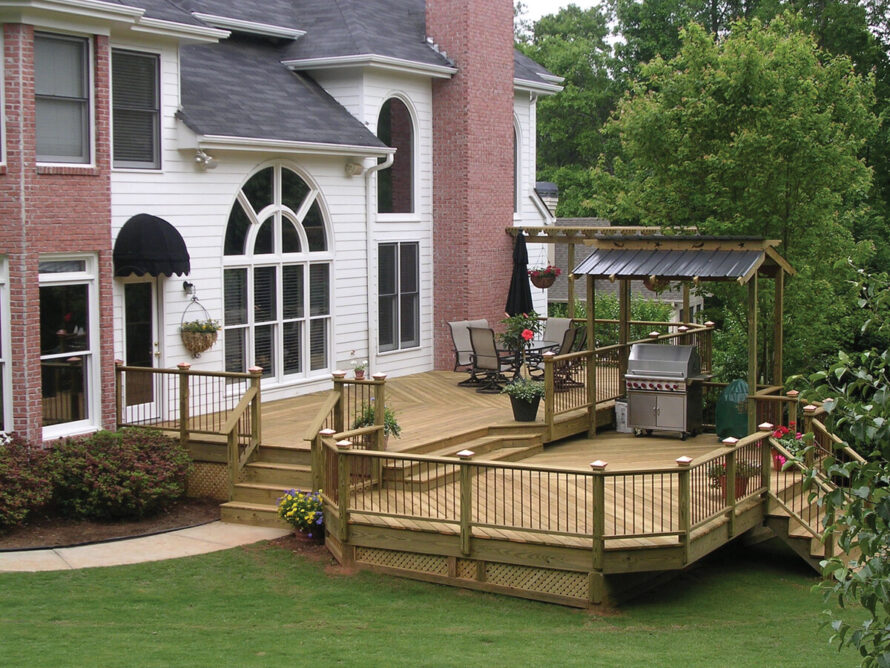 13 two level deck ideas 13