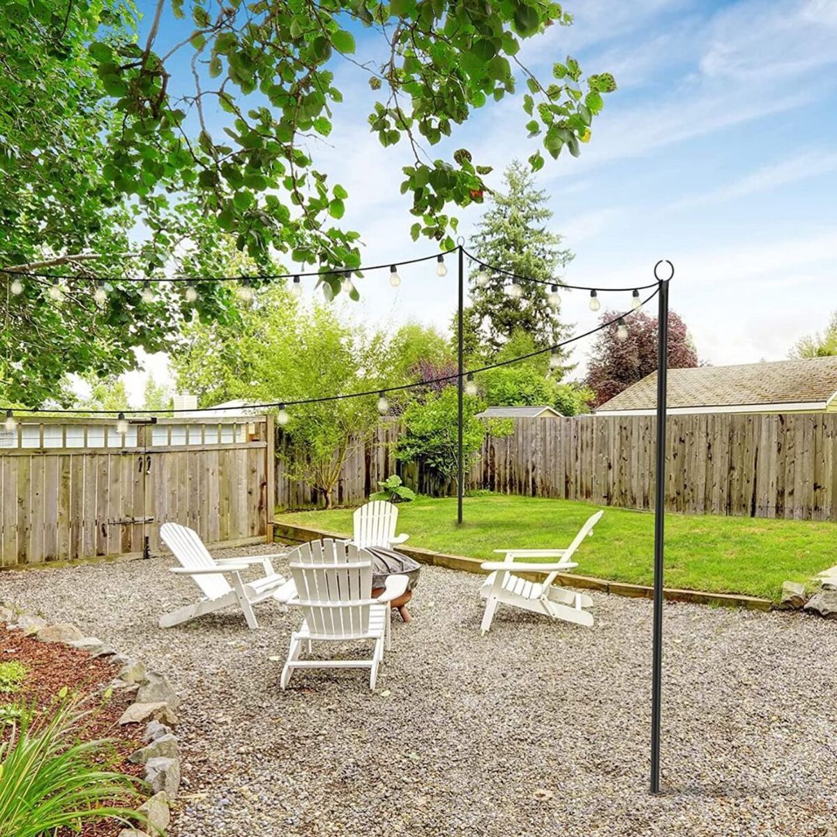 14 diy patio light poles 1