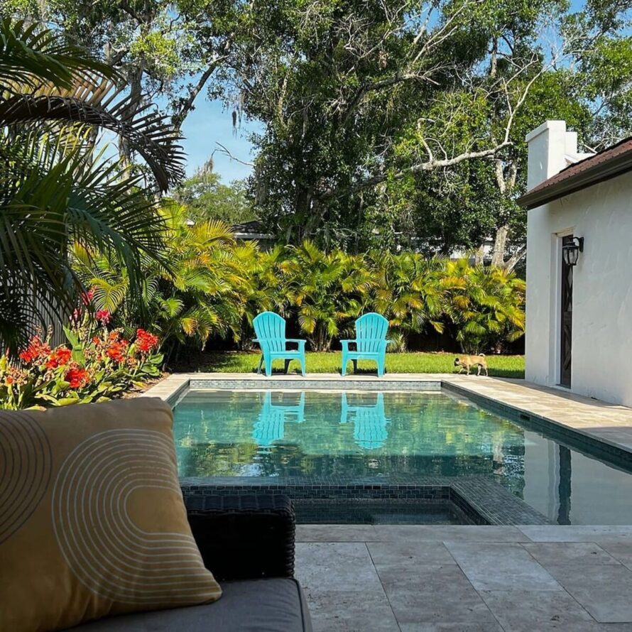 20 landscaping around pool inground 19
