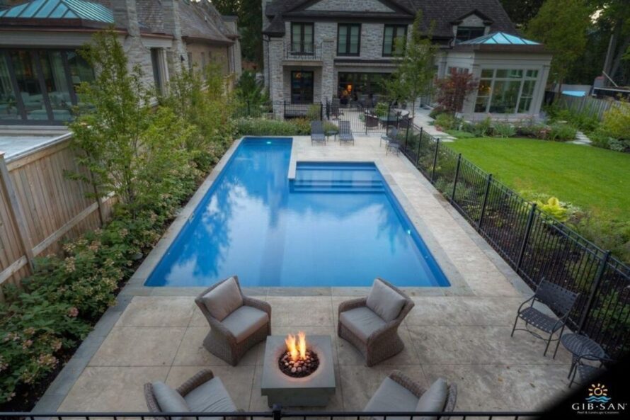 20 landscaping around pool inground 20