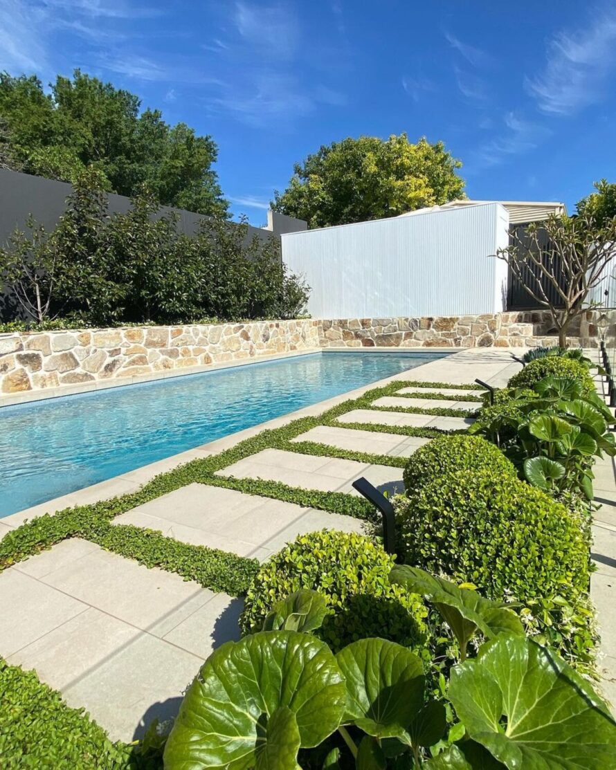 20 landscaping around pool inground 6