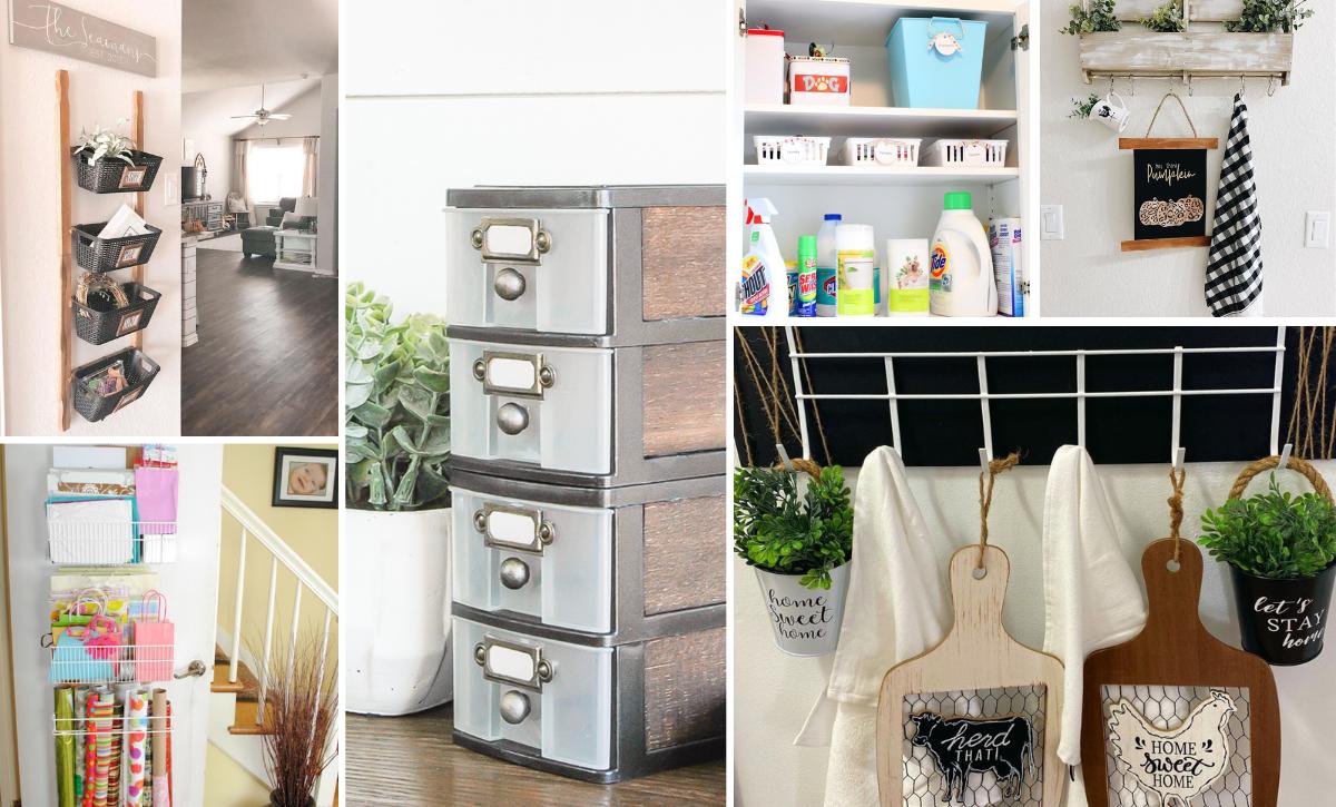 diy dollar tree storage ideas