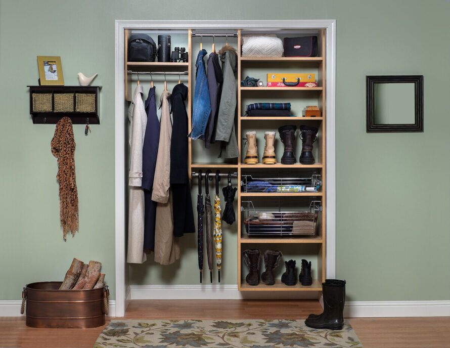 open closet 17