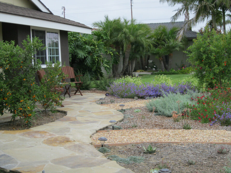 perrenial gardens layout front yards 15